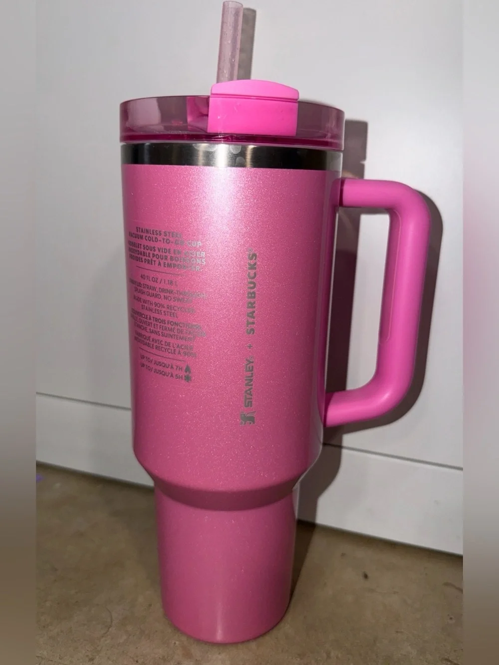 Stanley x Starbucks Winter Pink 40oz Tumbler 2024 LIMITED EDITION